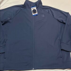 Bench Urbanwear Blue Full-Zip Jacket Moisture Wicking XL NWT